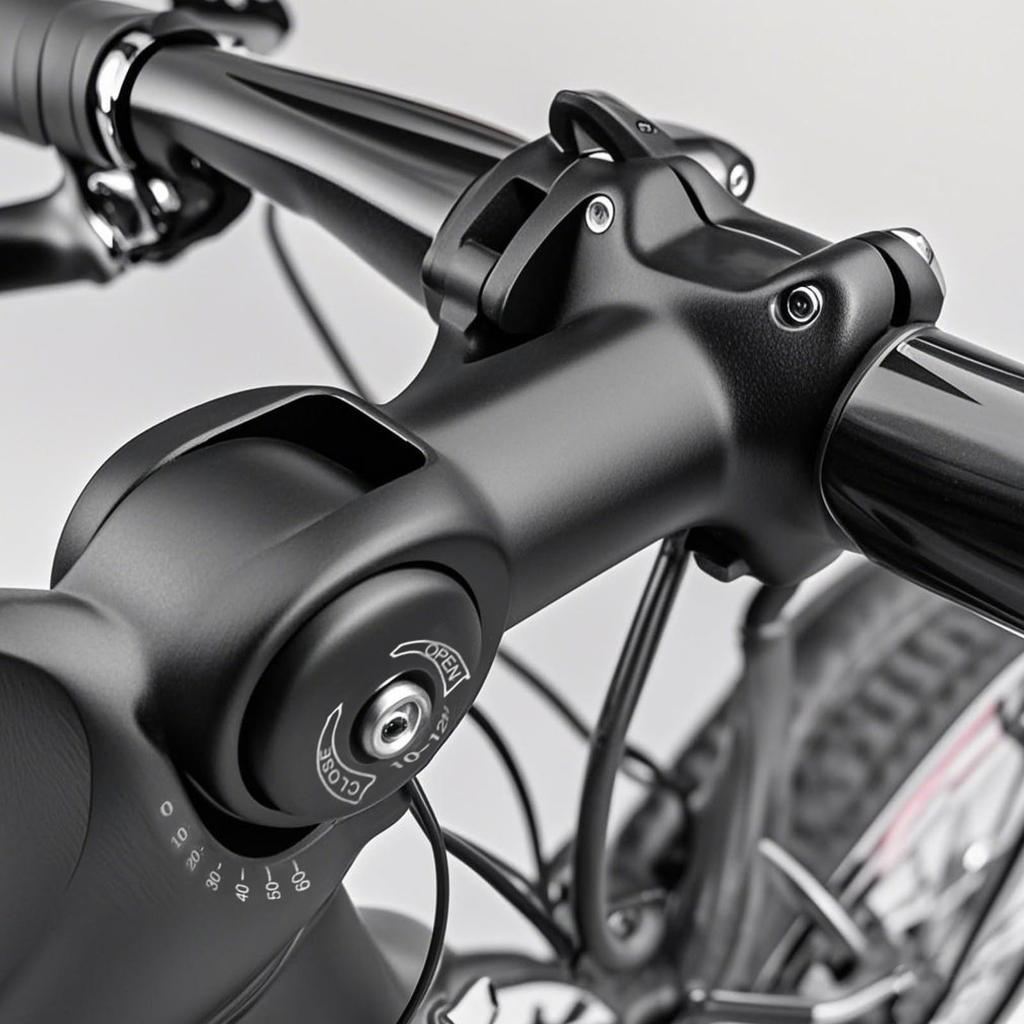 TRIWONDER Bicycle Stem Handlebar Stem Bike Stem Clamp Diameter 28.6mm