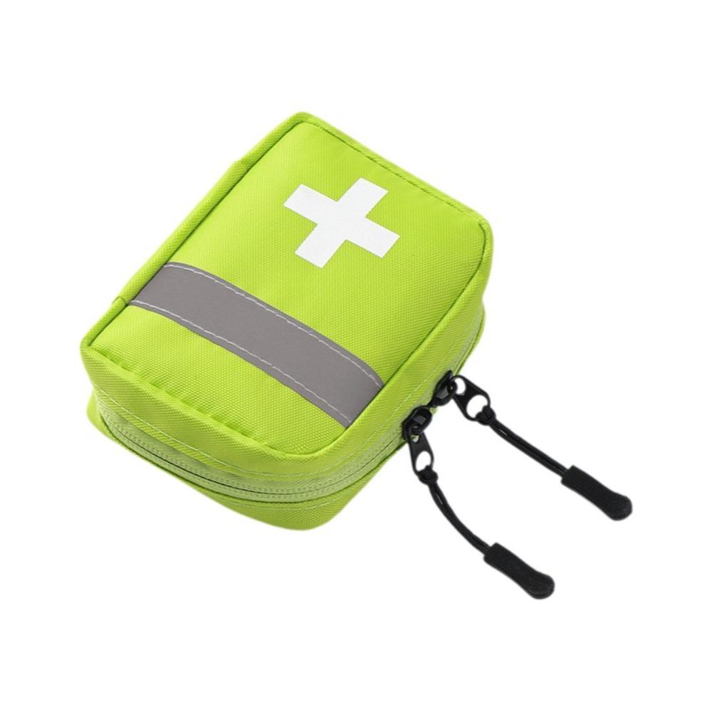 Waterproof Outdoor Emergency Kits Portable Medicine Storage Bag Soft Travel Medicine Bag Outdoor S-Green