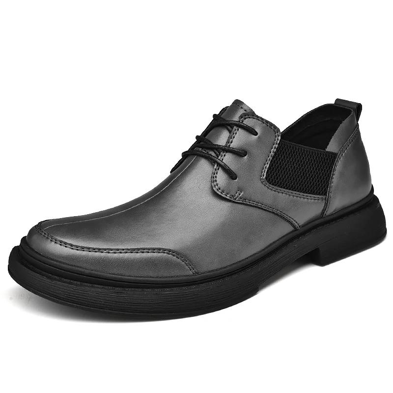 Hot Selling Men's Business Shoes Europe America High-end Banquet Dress Shoes Men's Genuine Leather Shoes Outdoor Casual Shoes