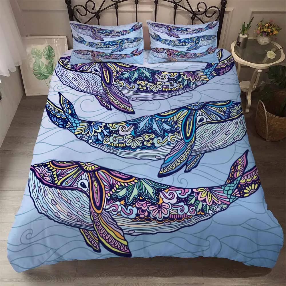 

Комплект постельного белья в западном стиле Морская черепаха Постельное белье Белый комплект одеяла с наволочкой Супер Кинг Кровати 3d Удобные Толстые Постельные принадлежности EU single(135x200cm)