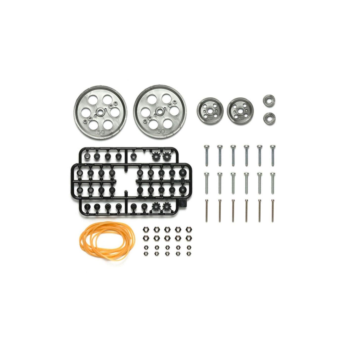 

Tamiya Fun Craft Series Special Product Набор шкивов металлик серый 69924 (L)