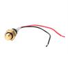 Thermostat Water Temperature     Coolant Fan Temp Sensor for Motorcycle ATV Off Road Vehicle(Black )