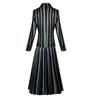 Damen Schwarz Halloween Filmcharakter Cosplay Abschlussballkleid