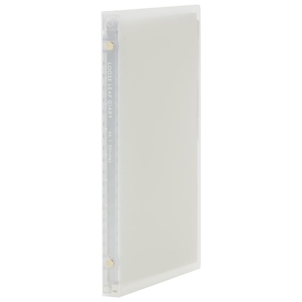 Maruman 2026 Notebook Starts April 2026 Planner, Diary, Monthly, 20-Hole, A5, Clear, FD424-26-98,