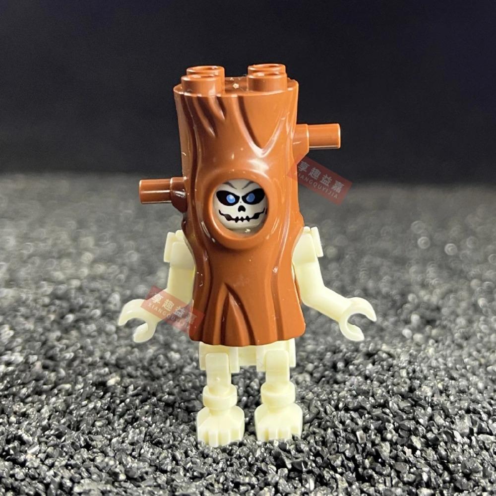 Ny Halloween Skrekkfilm Skjelett Helt Byggeklosser Modell Klosser mini Actionleketøysfigurer Leketøy gave til barn
