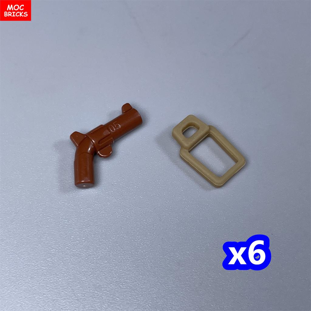 MOC Bausteine 4CM Figur Kleidung Weiche Gummi Leggings Waffenzubehör Bausteine Spielzeug für Kinder Puppen Weihnachtsgeschenke