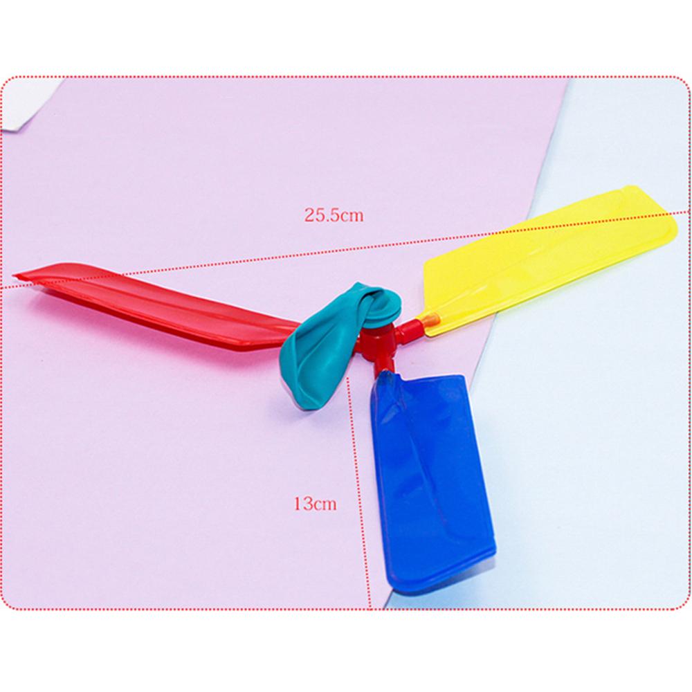 1Pcs Outdoor Toys Flying Inflatable Balloon UFO Traditional Classic Balloon Helicopter Fun Sports Children Play Flying Toys Ball