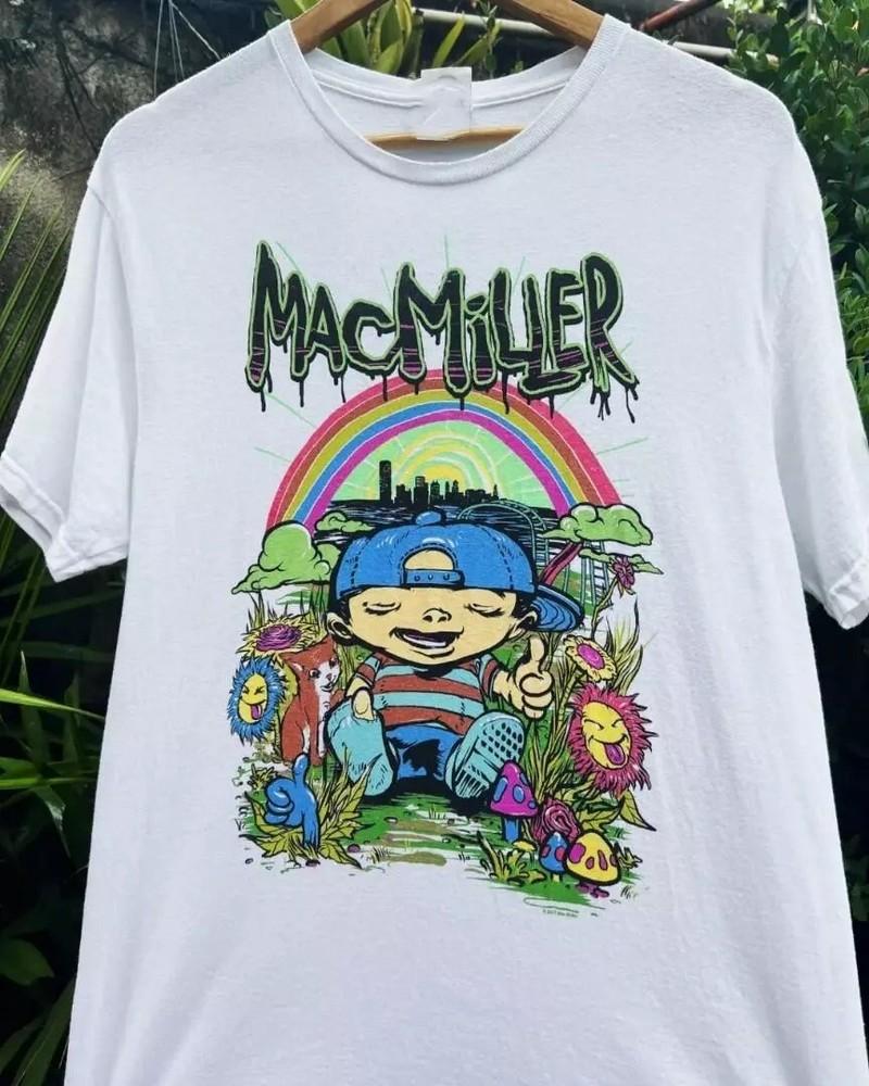 

Rare Mac Miller T-Shirt Tee Unisex Short Sleeve Men Women Unisex T-Shirt M