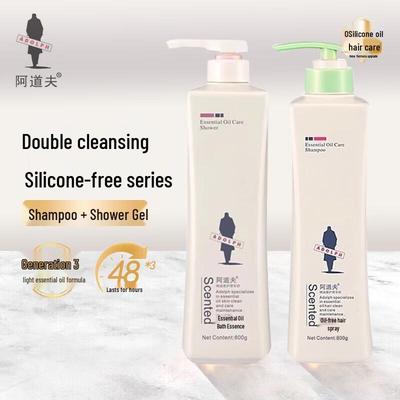 Adolph Essentiële Olie Shampoo & Douchegel 800ml Set