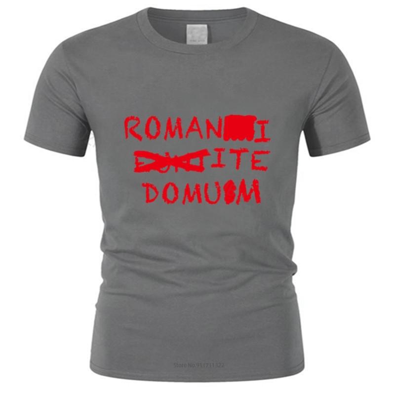 Cotton Tshirt for Boys Brand T Shirt Mens Loose Romans Go Home Romani Ite Domum T-Shirt Romanes Eunt Domus Brian