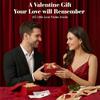 60pcs Creativity Valentines Envelopes Paper Love Notes Mini Valentines Day Cards w/Stickers for Boyfriend Girlfriend Couples Bag