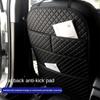 New Car Anti Kicks Pad With Organizer Pocket Leather Universal Seat Back PU Leather Protector Cover Backseat Child Kick Mats