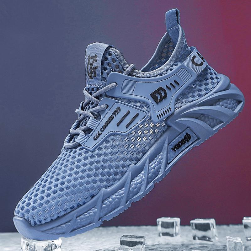 

Мужская обувь летняя дышащая и быстросохнущая обувь легкая повседневная спортивная обувь молодая и молодая обувь для ходьбы по воде выдвижная обувь для ручья сетка прилив 44