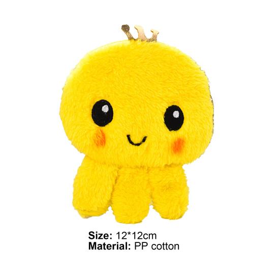 Geldbörse in Oktopusform, hochwertige Verarbeitung, aus PP-Baumwolle und Plüsch, für Zuhause