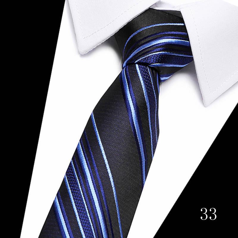 2025 Men's Formal 7.5cm Silk Polyester Tie