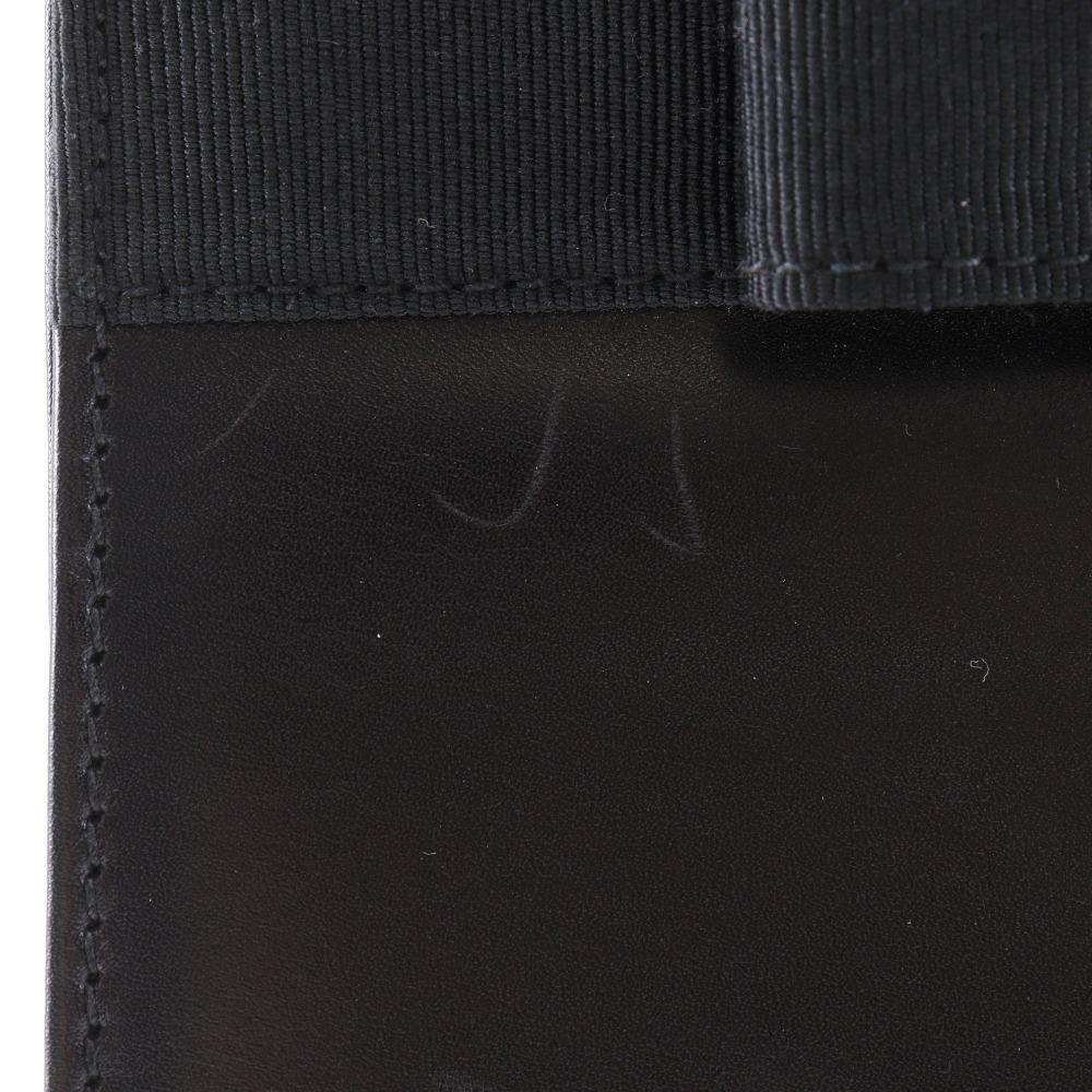 Salvatore Ferragamo Vara Ribbon Handbag 2WAYShoulder Black Leather Women Used
