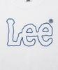 LEE Big Twitch Logo Linen Blend Knit Ivory