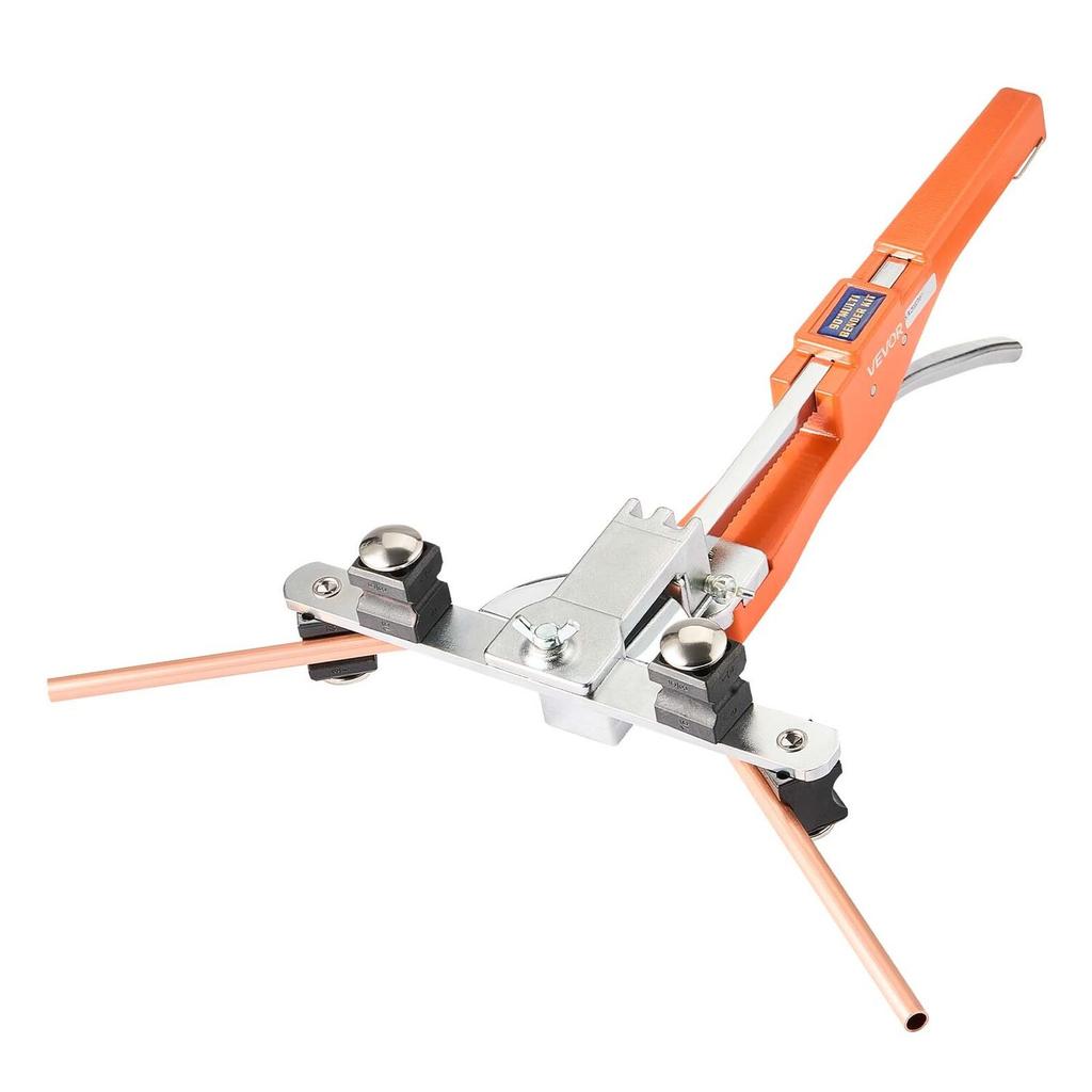 Rohrbieger-Set, 6 mm bis 22 mm, Kompakter Ratschen-Rohrbieger, Vorwärts-/Rückwärts-Handbiegewerkzeug, mit 7 Aluminiumlegierungs-Formen, für Kupfer-HVAC