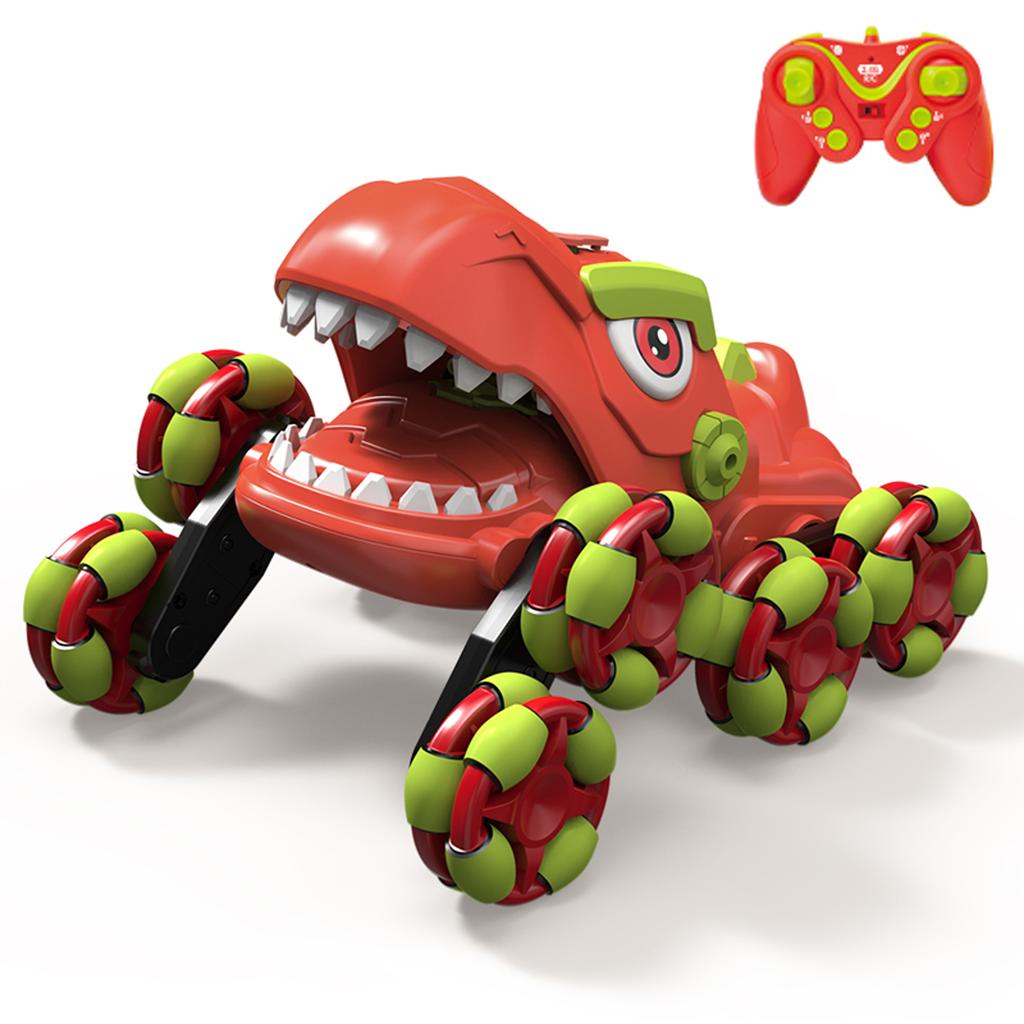 Remote Control Stunt Car, 2.4Ghz 360 Degrees  Rotating Electric Car Toys with Lights, Sound and Spray