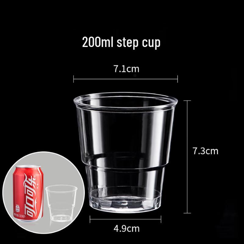 ShijiXi Disposable Hard Plastic Cups