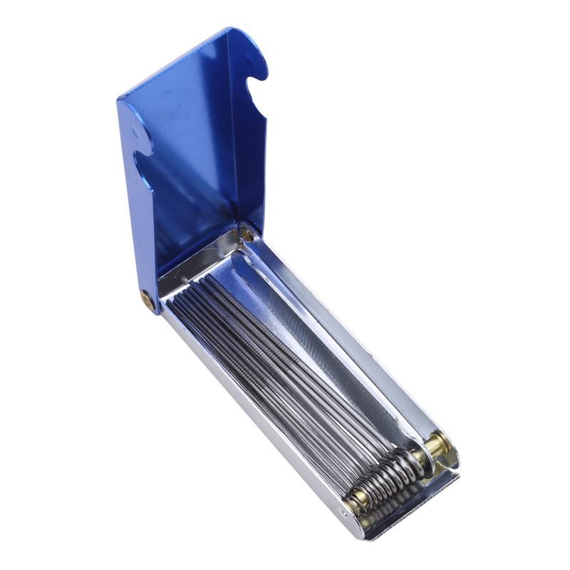 1pc Portable Guitar Nut Slotting File Saw Rods, Slot Filing Set, Replacement Tools, String Instruments