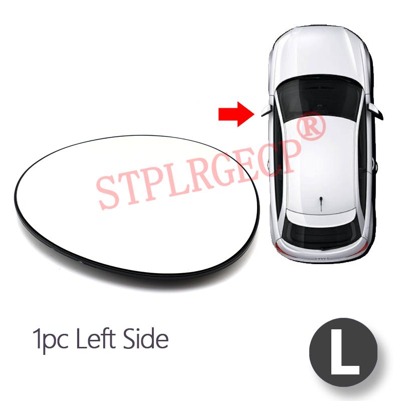 1 PC Heated Auto Left Right Door Wing Side Mirror Glass Car-styling Rear View Lens for MINI Cooper R55 R56 R57 R58 R59 2007-2015