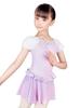 Michelle Mica Puff Sleeve Ballet Leotard with Skirt and Sizes and for Rhythmic and Children Ruffles, 110, 120, 130, 140, Cotton, Gymnastics, Kids,