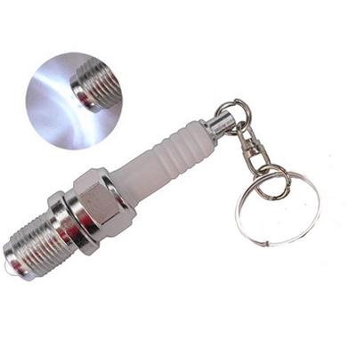 1 Stück Mode LED Schlüsselanhänger Zündkerze Schlüsselanhänger Autoteile Schlüsselanhänger Geschenk