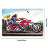 Vintage Retro Motorcycle Tin Sign Metal Wall Art Decor for Home Garage Man Cave Bar Cafe 20x30cm