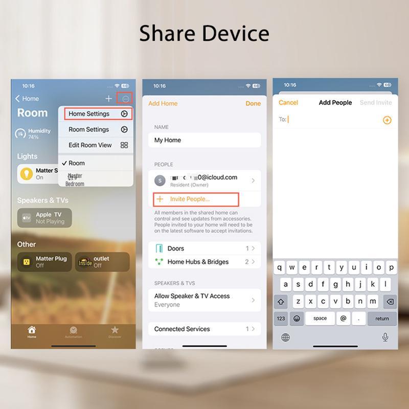 Smart HomeKit WiFi Voice-Controlled Hidden Switch