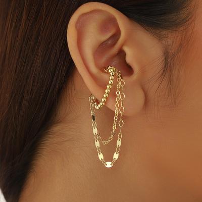 Trend High-end Magnet Pearl Tassel No Ear Piercing Ear Clip Персоналізована кліпса для вушної кісточки