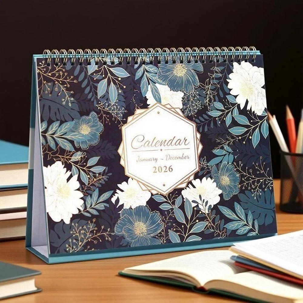 Printing Mini Calendar To Do List Daily Planner 2026 Schedule Planner  Desktop Decorations