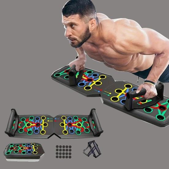 Push Up Board pro domácí posilovnu Skládací push-up deska s pohodlným uchopením