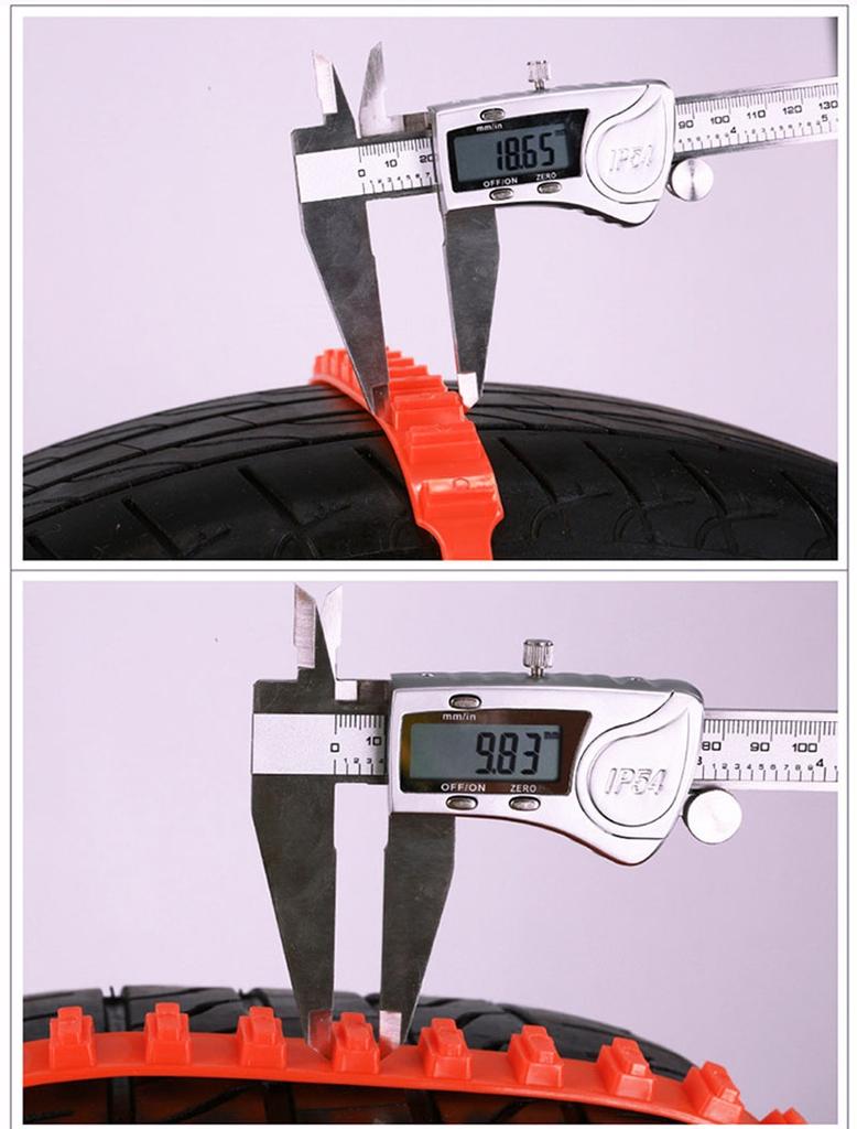 Durable And Versatile 1pcs Car Truck Suv Thick Tendon Snow Anti-skid Tire Chains