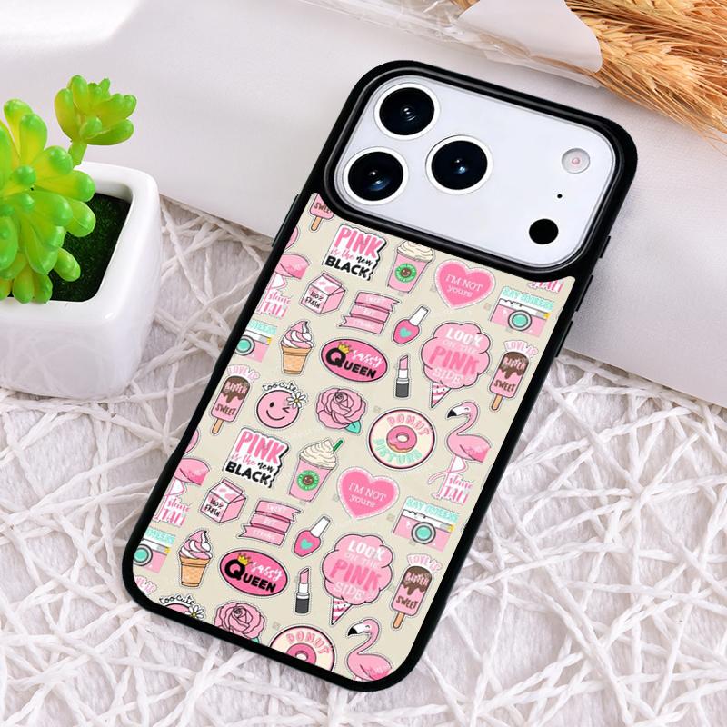 Chocolate Cakes Eclairs Sweet Phone Case for iPhone 17 Air 16 15 11 12 14 13 Pro Max Shockproof Cover