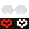 12 Set Hex Wall Light LED Smart Touch Sensitive Remote Control Geometric Modular Assembled RGB Color