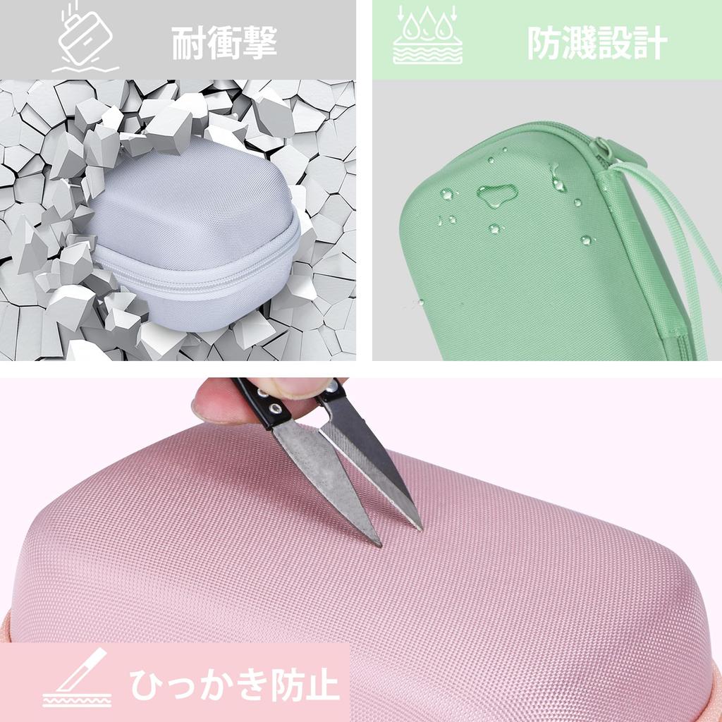 Lebakort Storage Case Compatible with Fujifilm Instax Mini Link3 Smartphone Printer (Rose Pink Case)