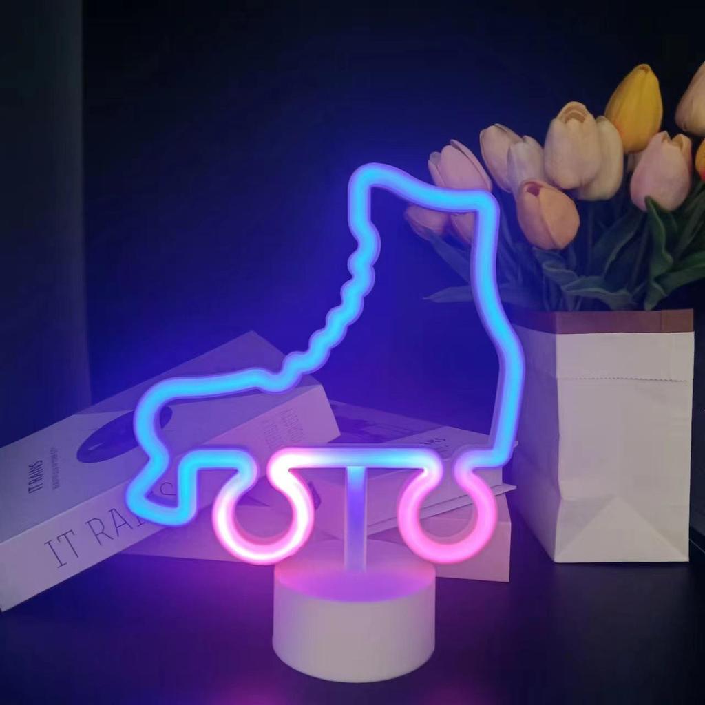LED Planet Neon Light – Creative Rainbow-Shaped Table Lamp for Room Décor and Atmosphere