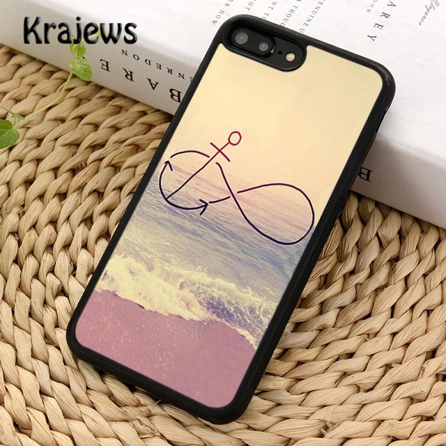 

Krajews Classical Small Anchors Phone Case Cover For iPhone 16 15 SE2020 14 6 7 8 plus 11 12 13 pro max Plus coque Fundas iPhone 6 6s