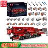 Mould King 17007 17008 Technical Car Toys Motorized LTM 11200 Crane Building Block Assembly Truck Brick Set Kids Christmas Gift