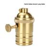Retro Edison Antique Copper Lamp Socket E26/E27 Brass DIY Pendant Holder