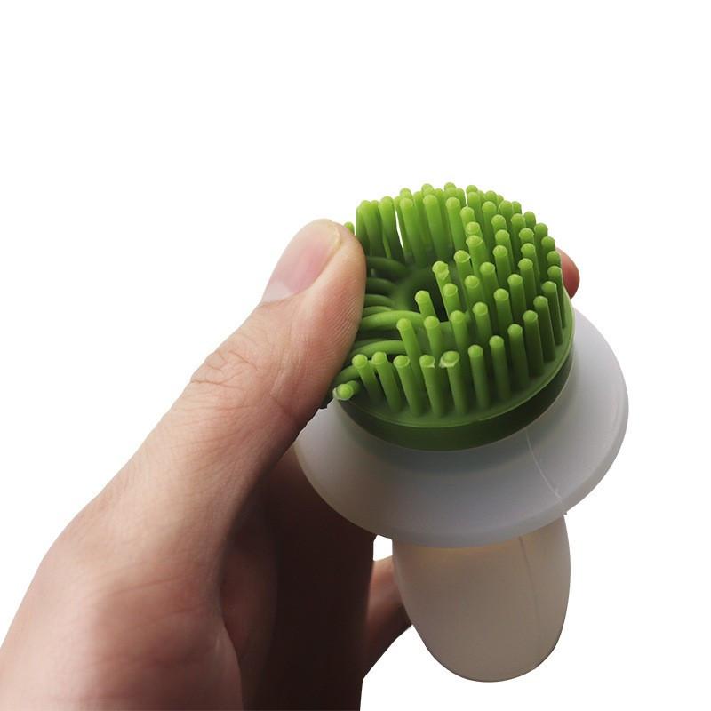 Portable Silicone Oil Brush Bottle Barbecue Brush With Protective Cover Heat Resistant Baking Tools Pas-try BBQ Outdoor