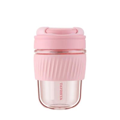 TAYOHYA Donut Dual-Drink Glass Tumbler