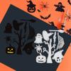 Halloween Cartoon Cutter Set - Carbon Steel Ghost Pumpkin Decorations for Scrapbook and Craft Projects
