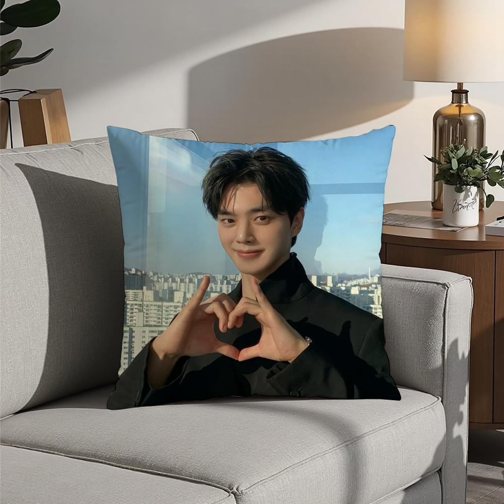 Popular Korean Actor S-Song K-Kang Pillow Case 3D Print Polyester Fiber 40*40cm Home Sofa Throw Decoration Festival Gift