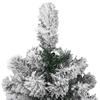 Artificial Christmas Tree Foldable Snow Flocked 150 cm