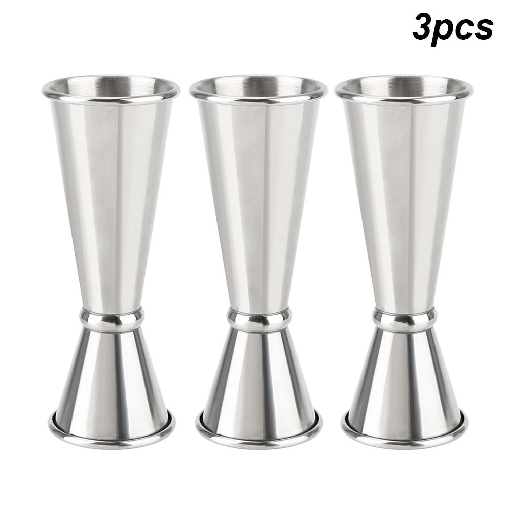 Mojito Measure Mug Cocktail Bar Jigger 1oz/2oz Bar Accessories Stainless Steel Japanese Design Jigger Double Side Measuring Cup