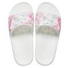 Crocs Lightweight Tie-Dye Printed Slide Sandals Classic Bleach Dye Slides 'White Pink'