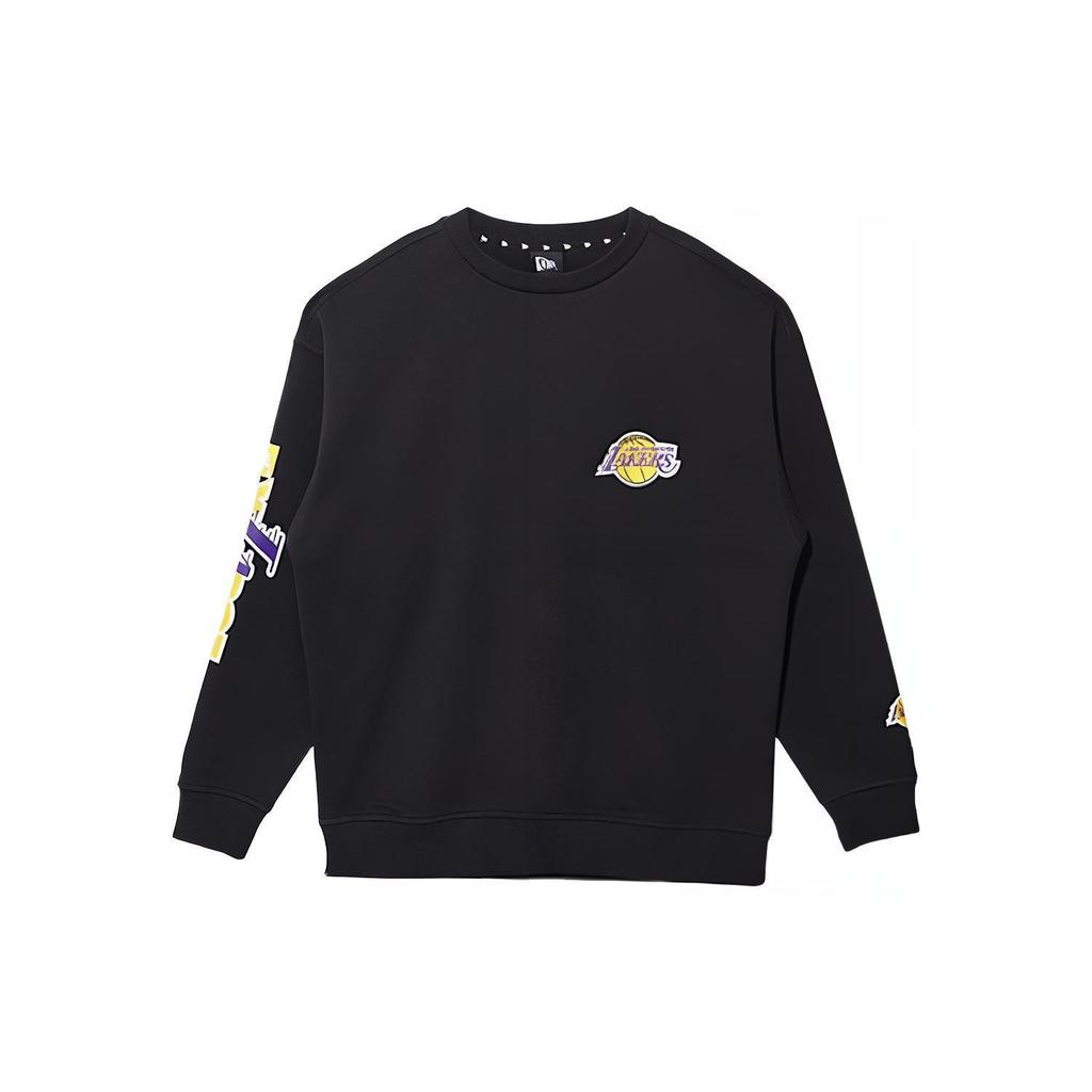 New Era SS22 Solid Color Logo Print Hoodie Unisex hoodies Black 13134286