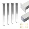 4 X Leg 60x60 | H - 710 Mm | Electropolished